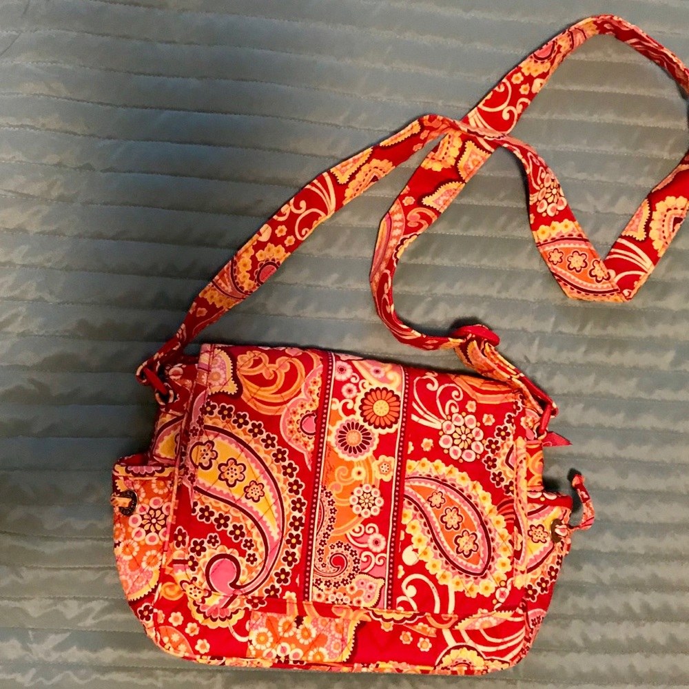 Vera Bradley Raspberry Fizz Shoulder Bag